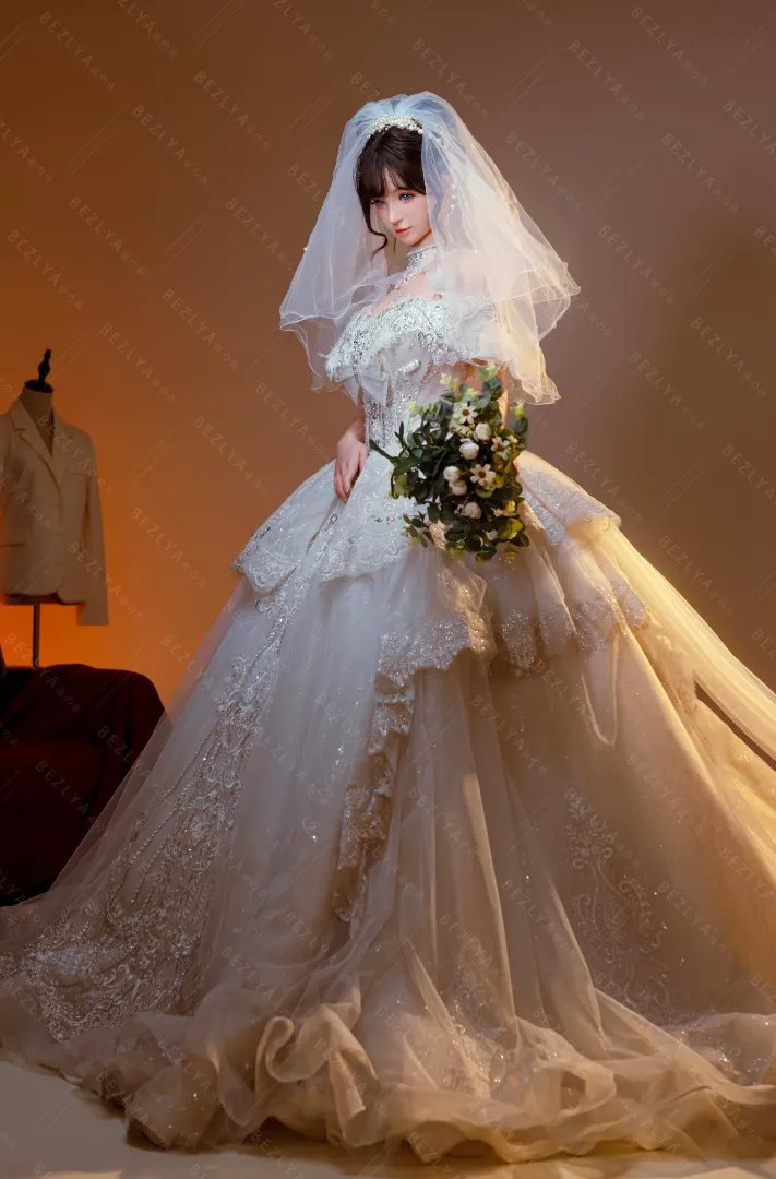164cm (5ft5) F-Cup Lightweight Silicone Sex Doll, ROS Head YingJing